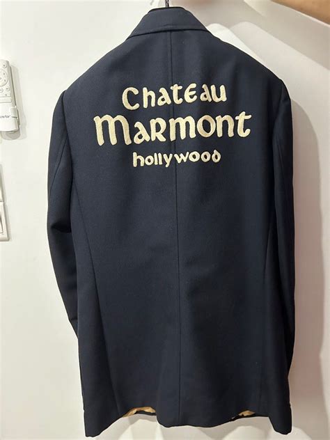 chateau marmont gucci blazer|Gucci 2019 Chateau Marmont Hollywood Sport Blazer .